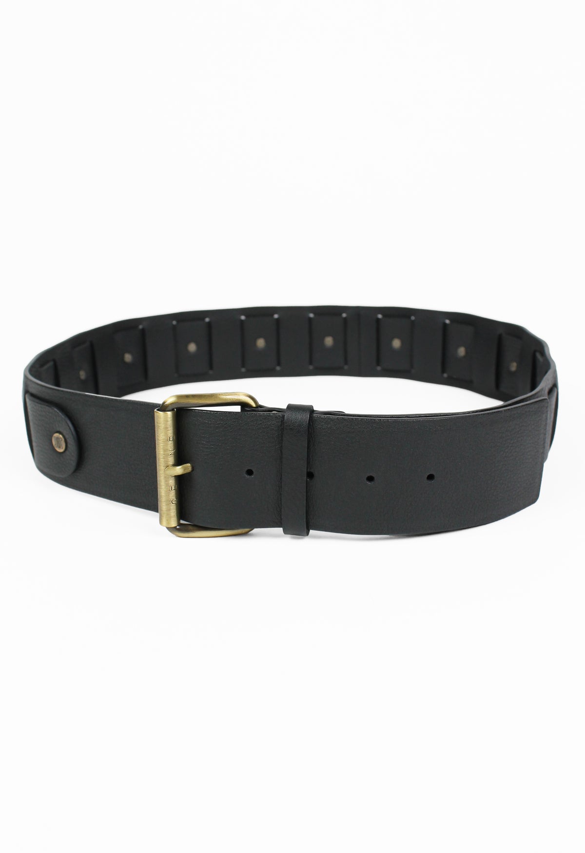 CELINE SS 2003 WOVEN LEATHER BELT