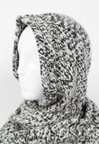 CELINE FW 1999 CASHMERE HOODED SCARF