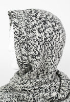 CELINE FW 1999 CASHMERE HOODED SCARF