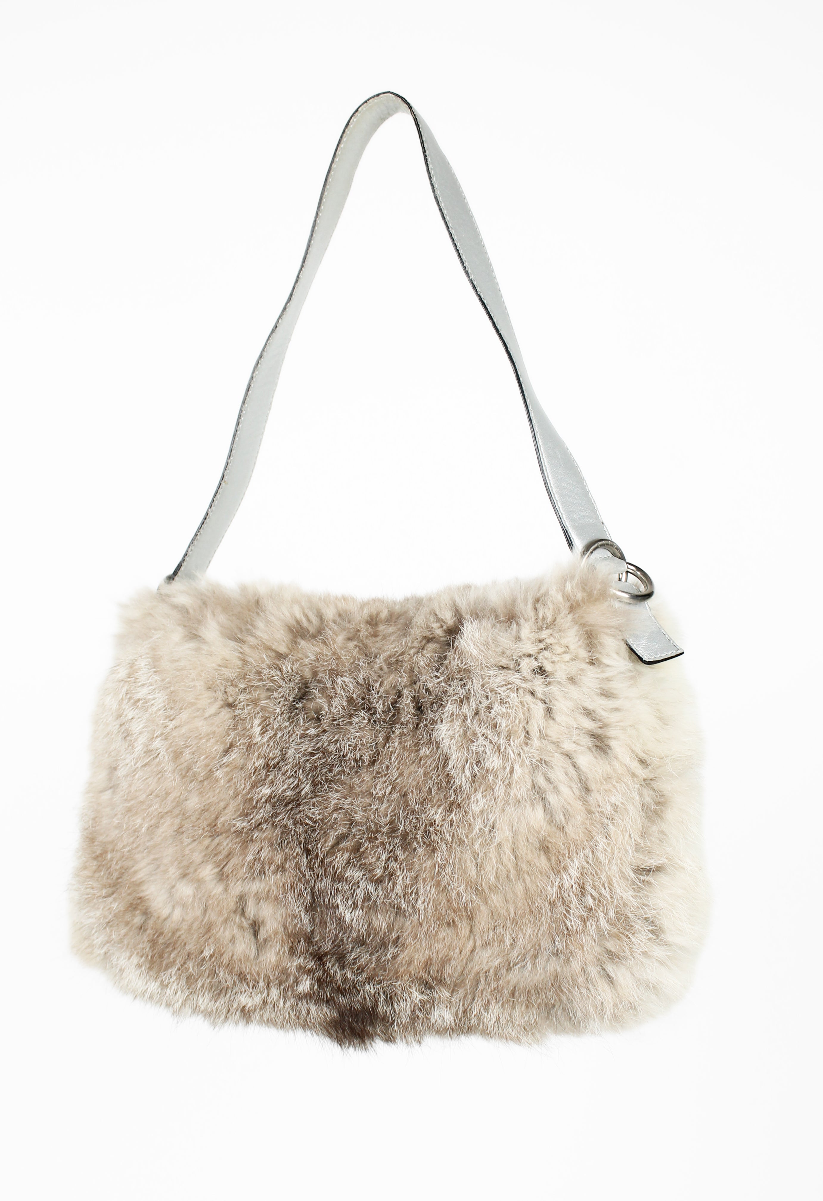 CELINE FW 1999 FUR SHOULDER BAG