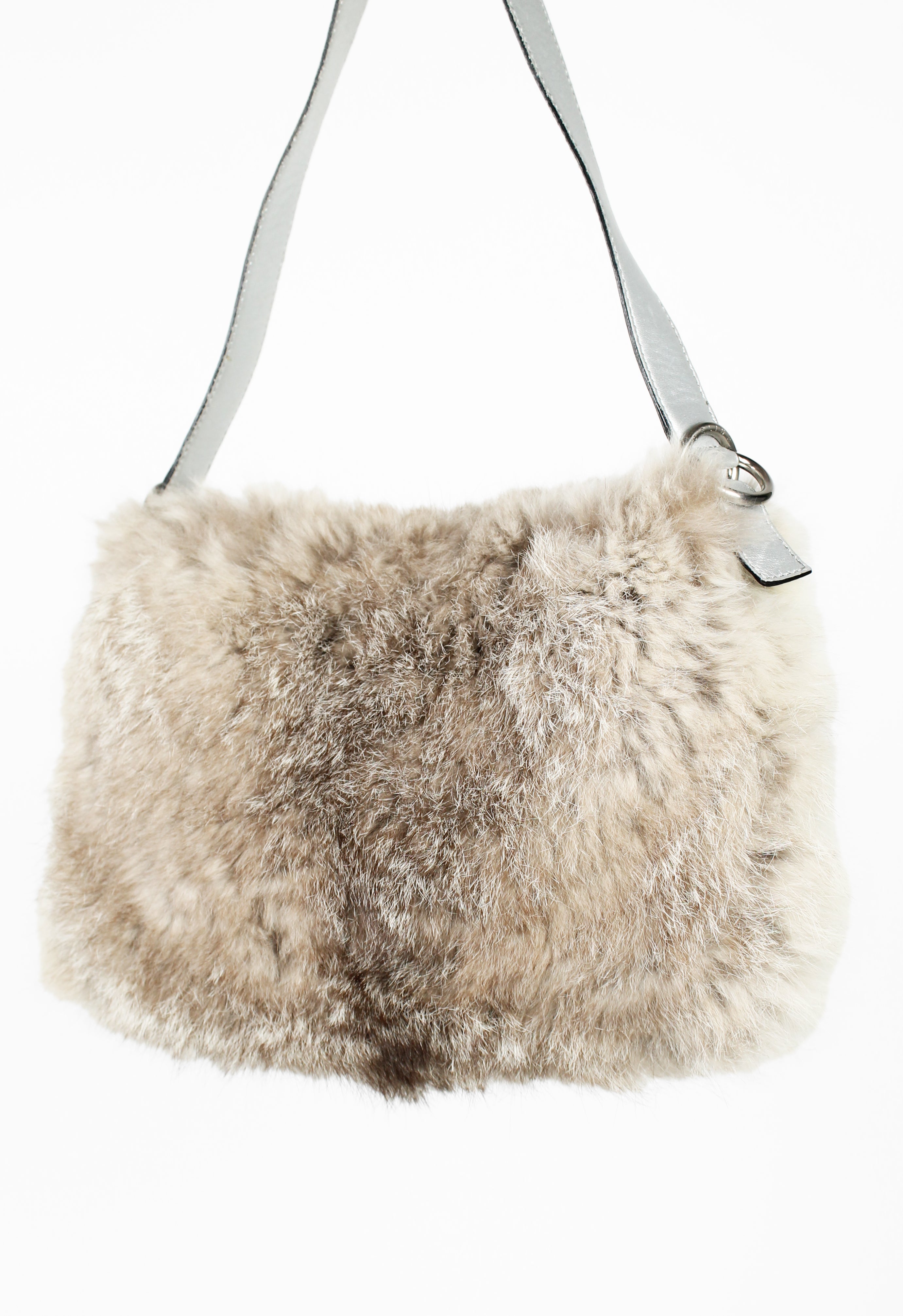 CELINE FW 1999 FUR SHOULDER BAG