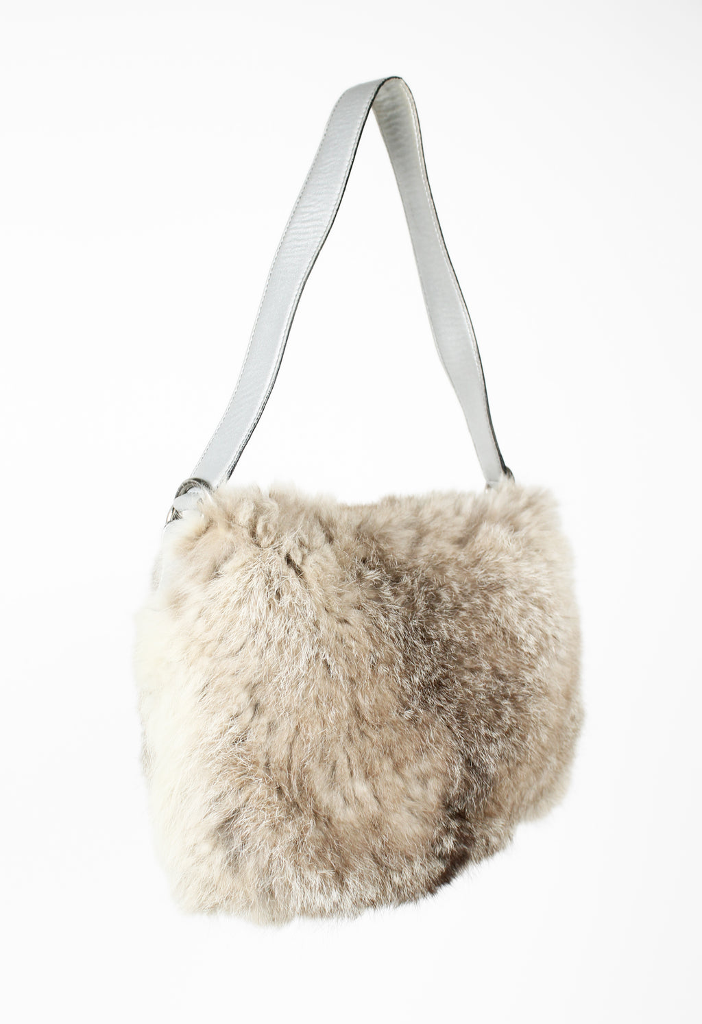 CELINE FW 1999 FUR SHOULDER BAG
