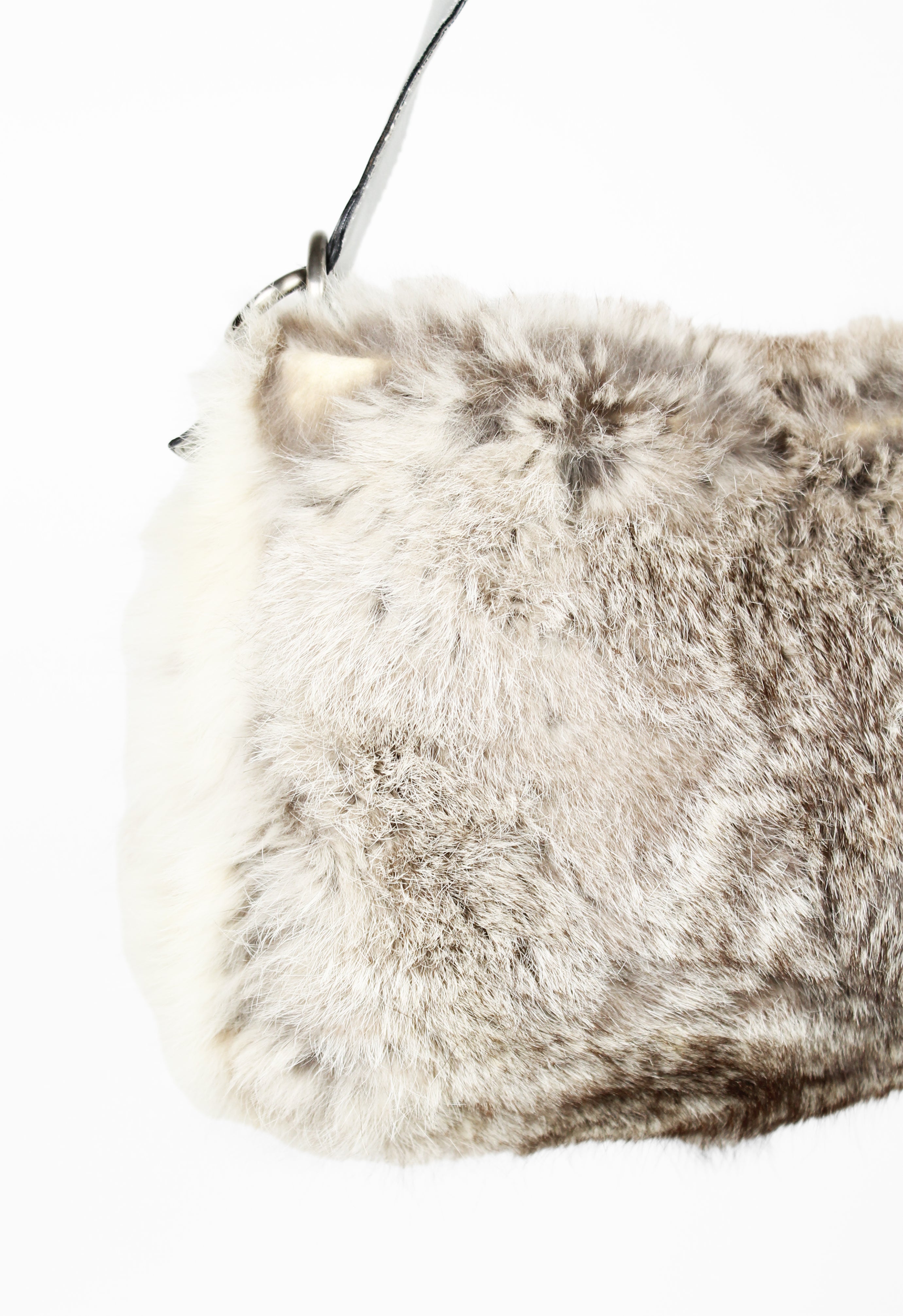 CELINE FW 1999 FUR SHOULDER BAG