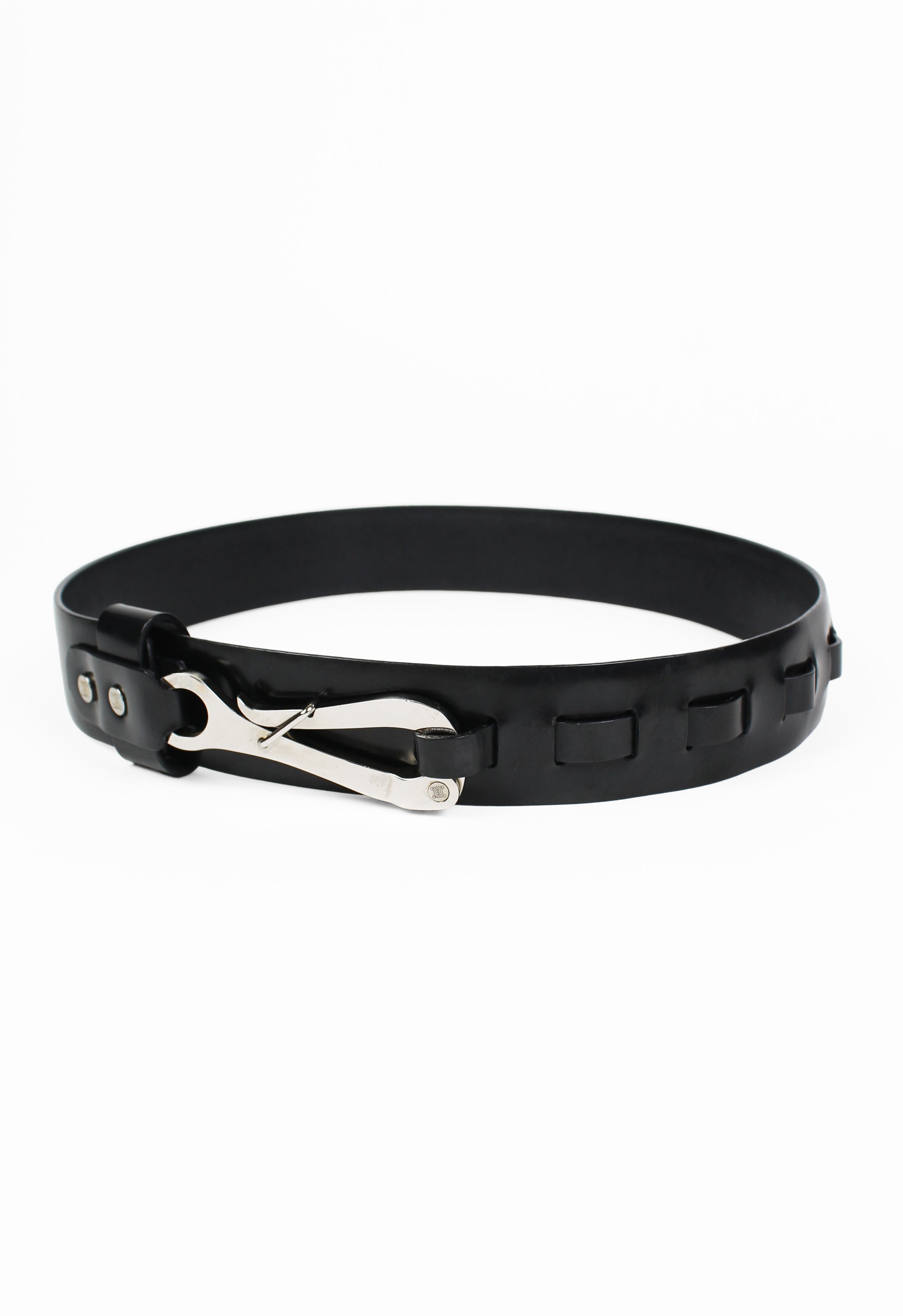CELINE FW 2001 HOOK CLASP BELT
