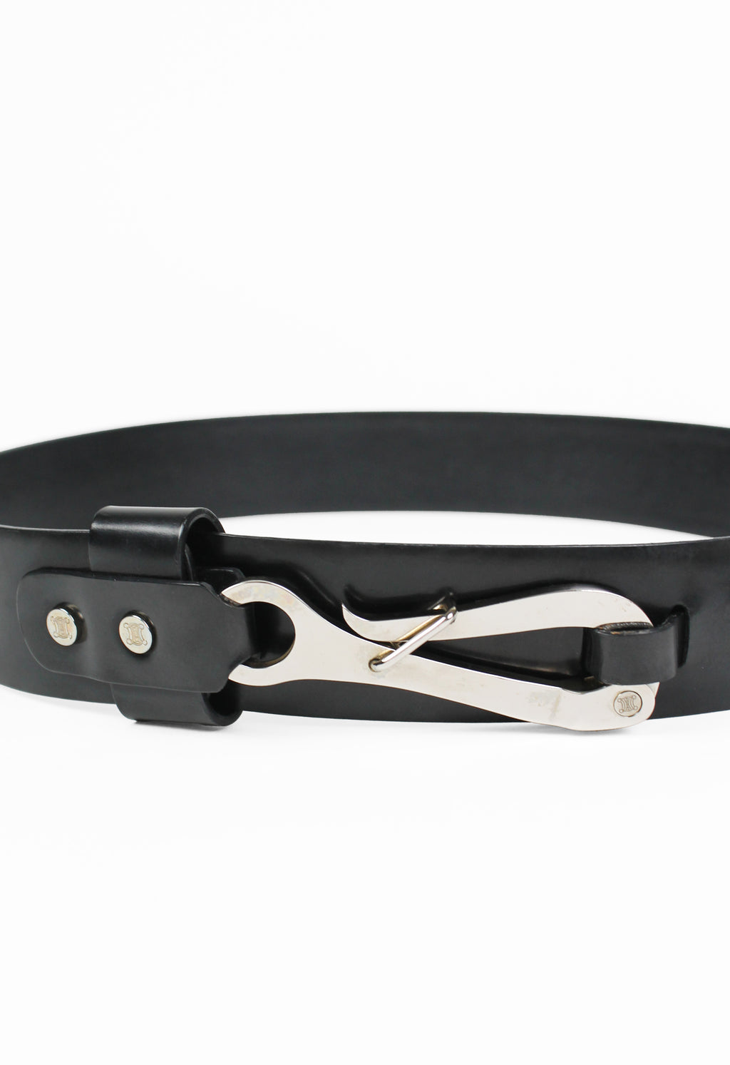 CELINE FW 2001 HOOK CLASP BELT