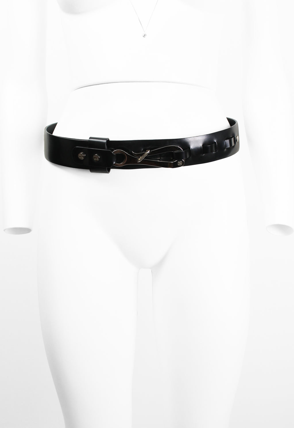 CELINE FW 2001 HOOK CLASP BELT