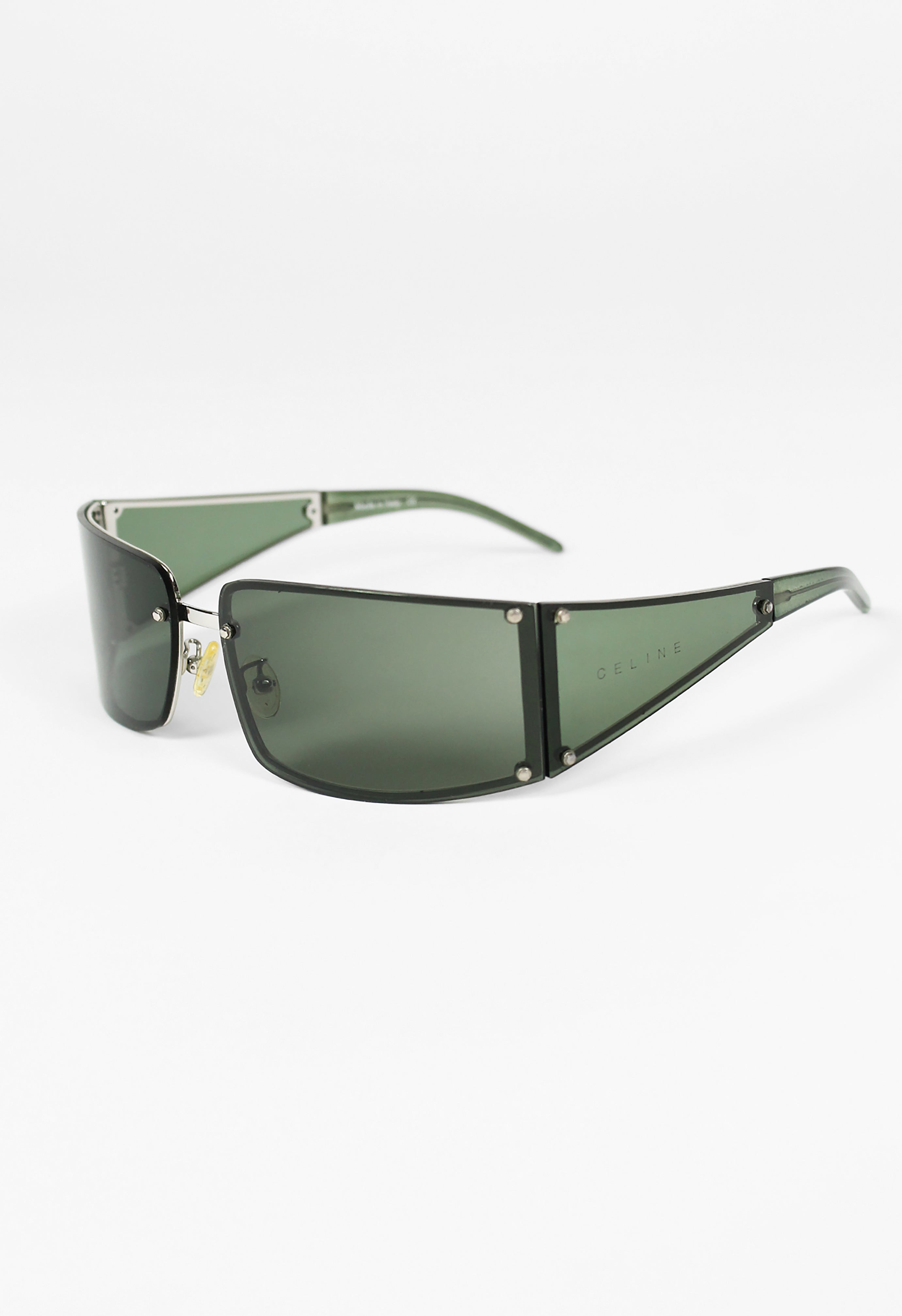 CELINE FW 2002 EXTREME WRAPAROUND SUNGLASSES