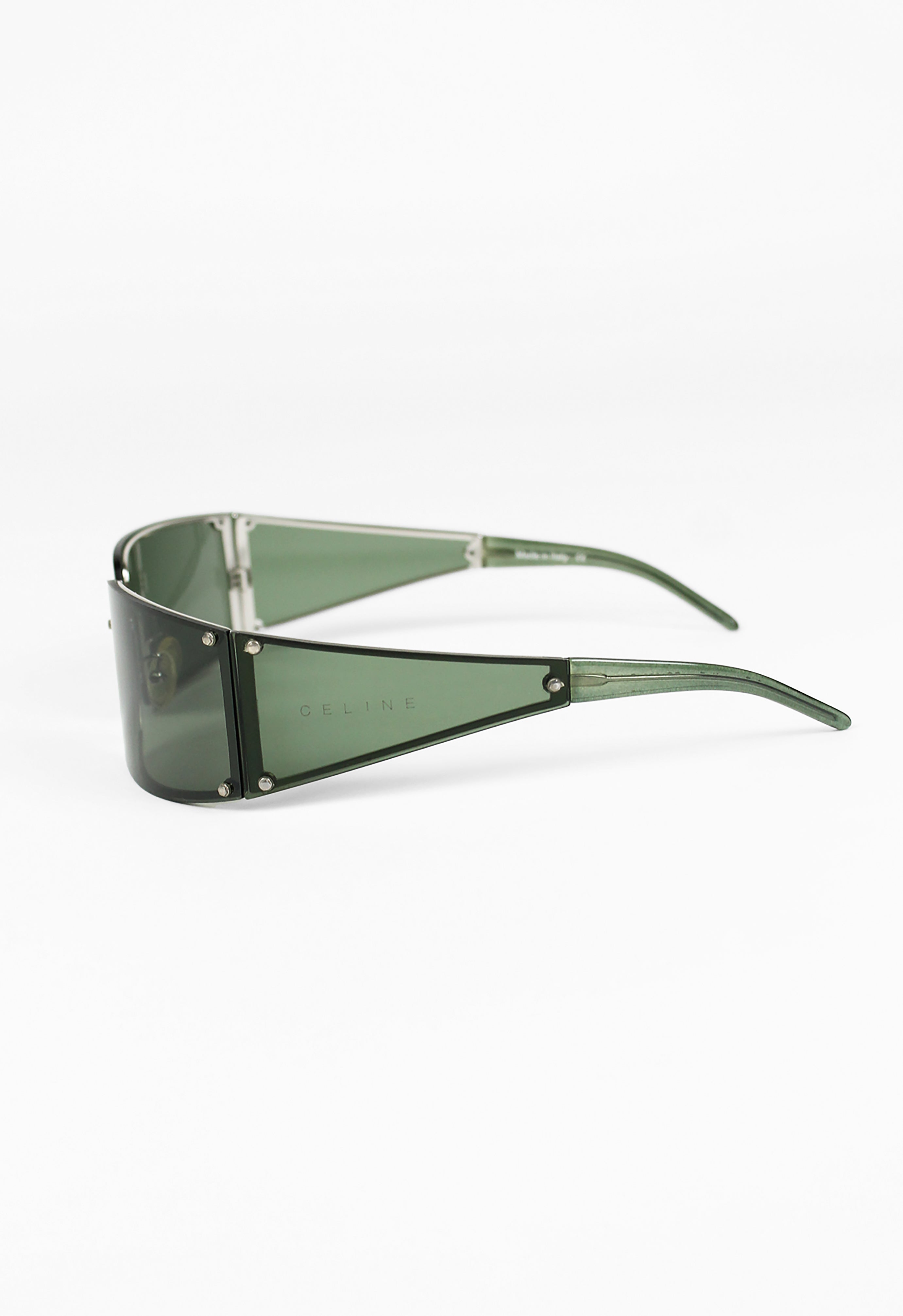 CELINE FW 2002 EXTREME WRAPAROUND SUNGLASSES