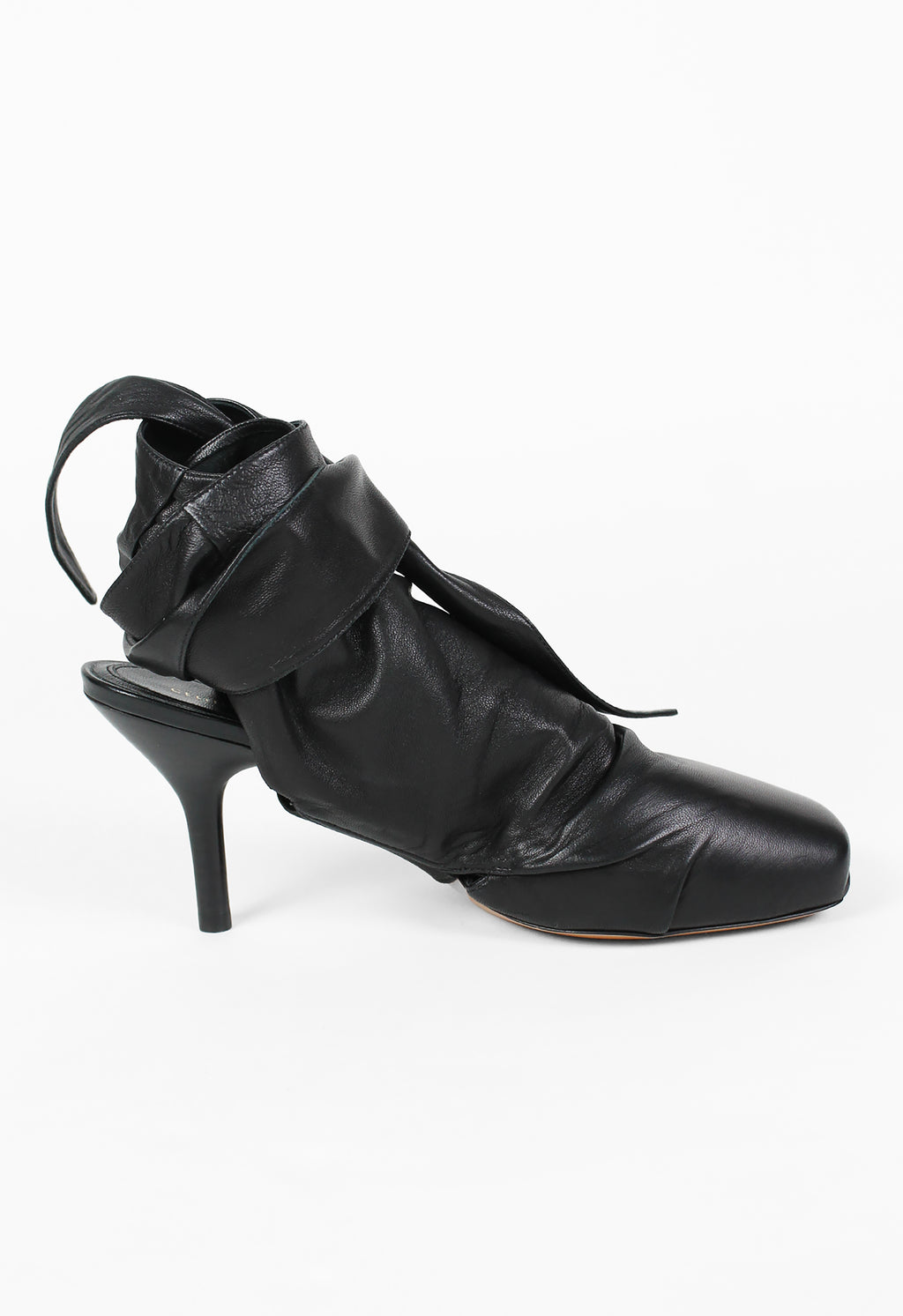 CÉLINE RESORT 2018 NAPPA LEATHER BALLET HEELS