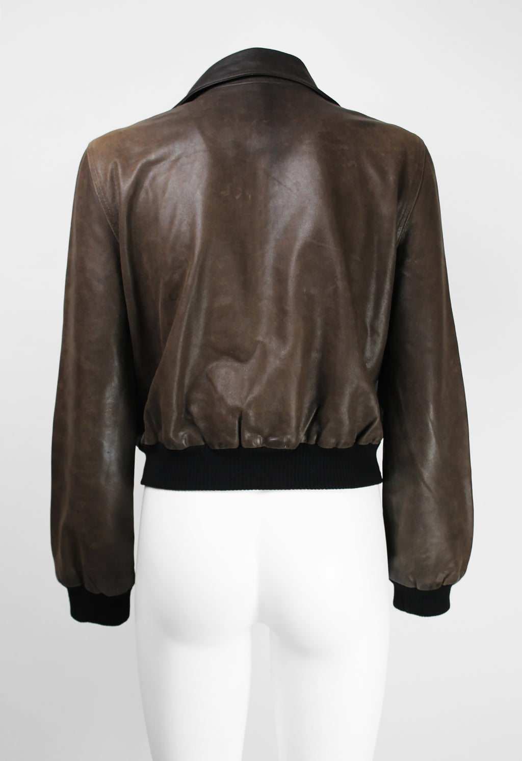CELINE SS 2001 LEATHER BOMBER JACKET