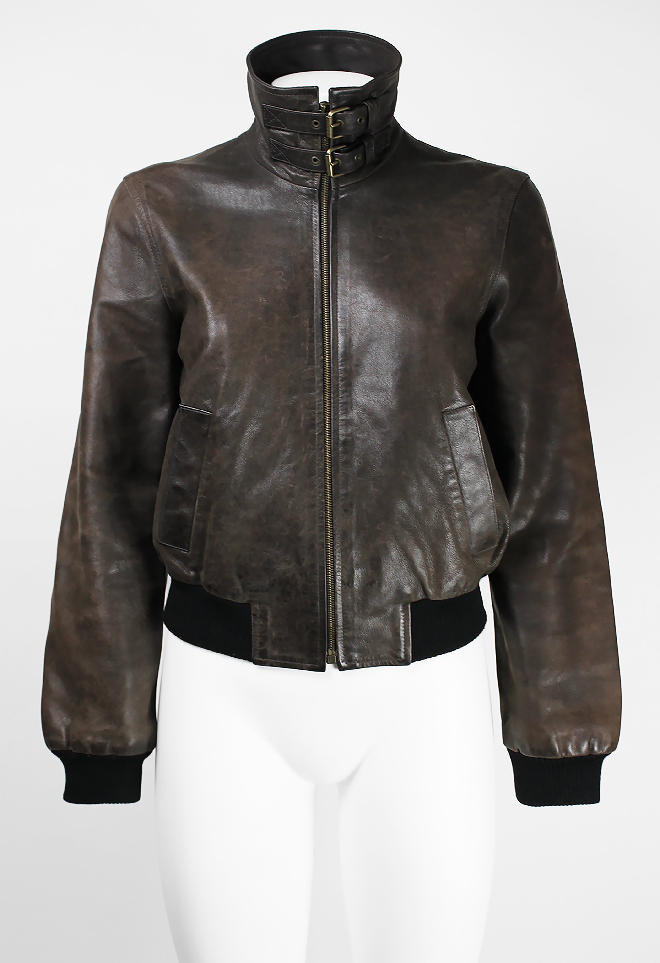 CelineSS2001LeatherBomberJacke