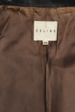 CELINE SS 2001 LEATHER BOMBER JACKET