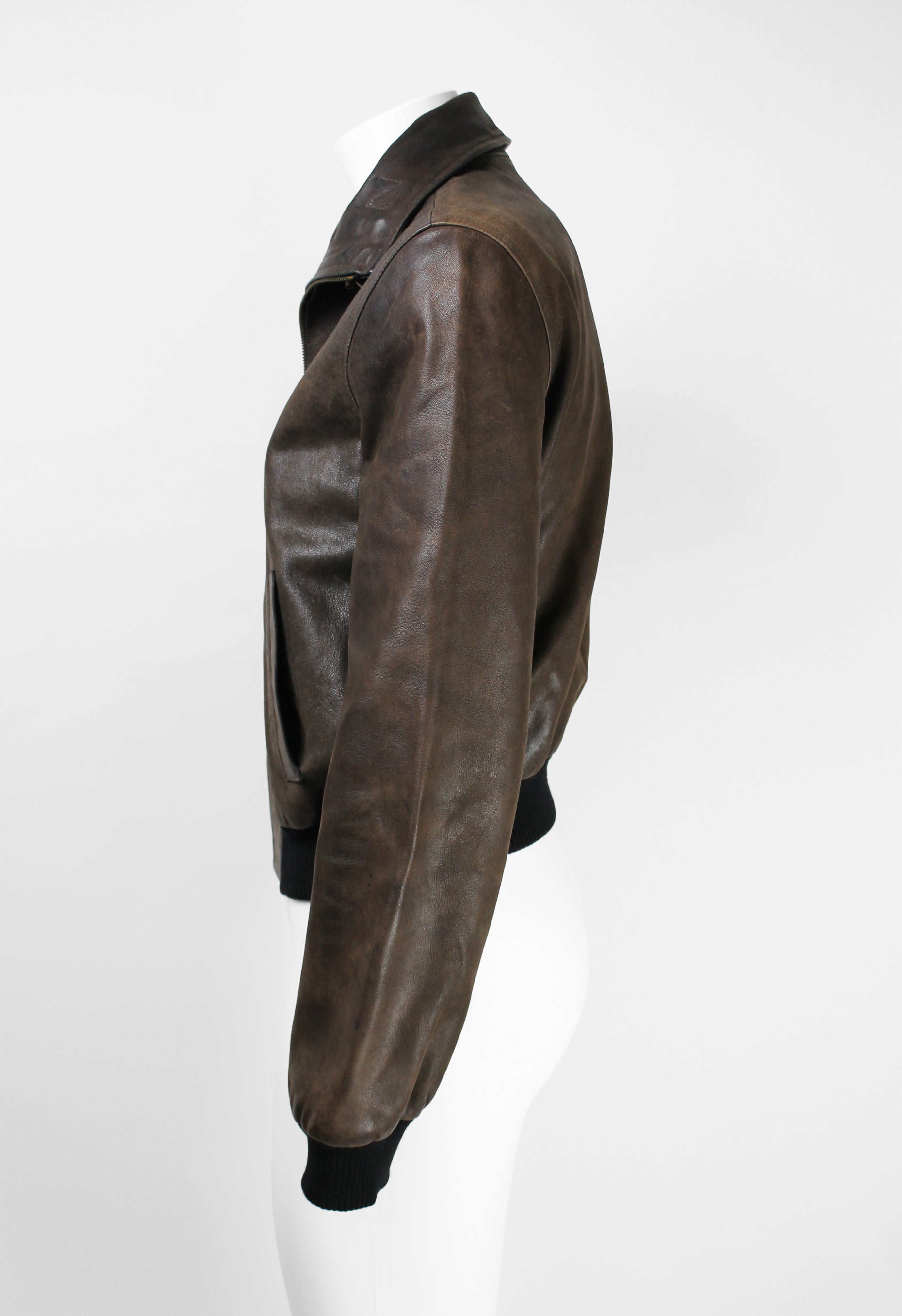 CELINE SS 2001 LEATHER BOMBER JACKET – THE 543 CELINE SS 2001 LEATHER BOMBER JACKET – THE 543