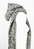 CELINE FW 1999 CASHMERE HOODED SCARF