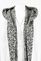 CELINE FW 1999 CASHMERE HOODED SCARF