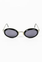 CHANEL 1990'S OVAL SUNGLASSES