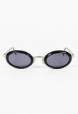 CHANEL 1990'S OVAL SUNGLASSES