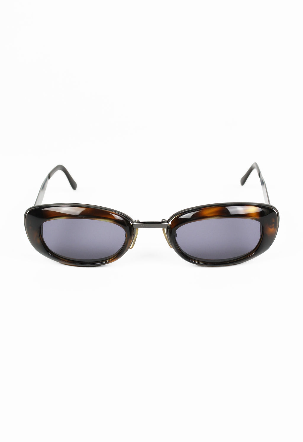CHANEL 1990'S TORTOISESHELL GOGGLE SUNGLASSES