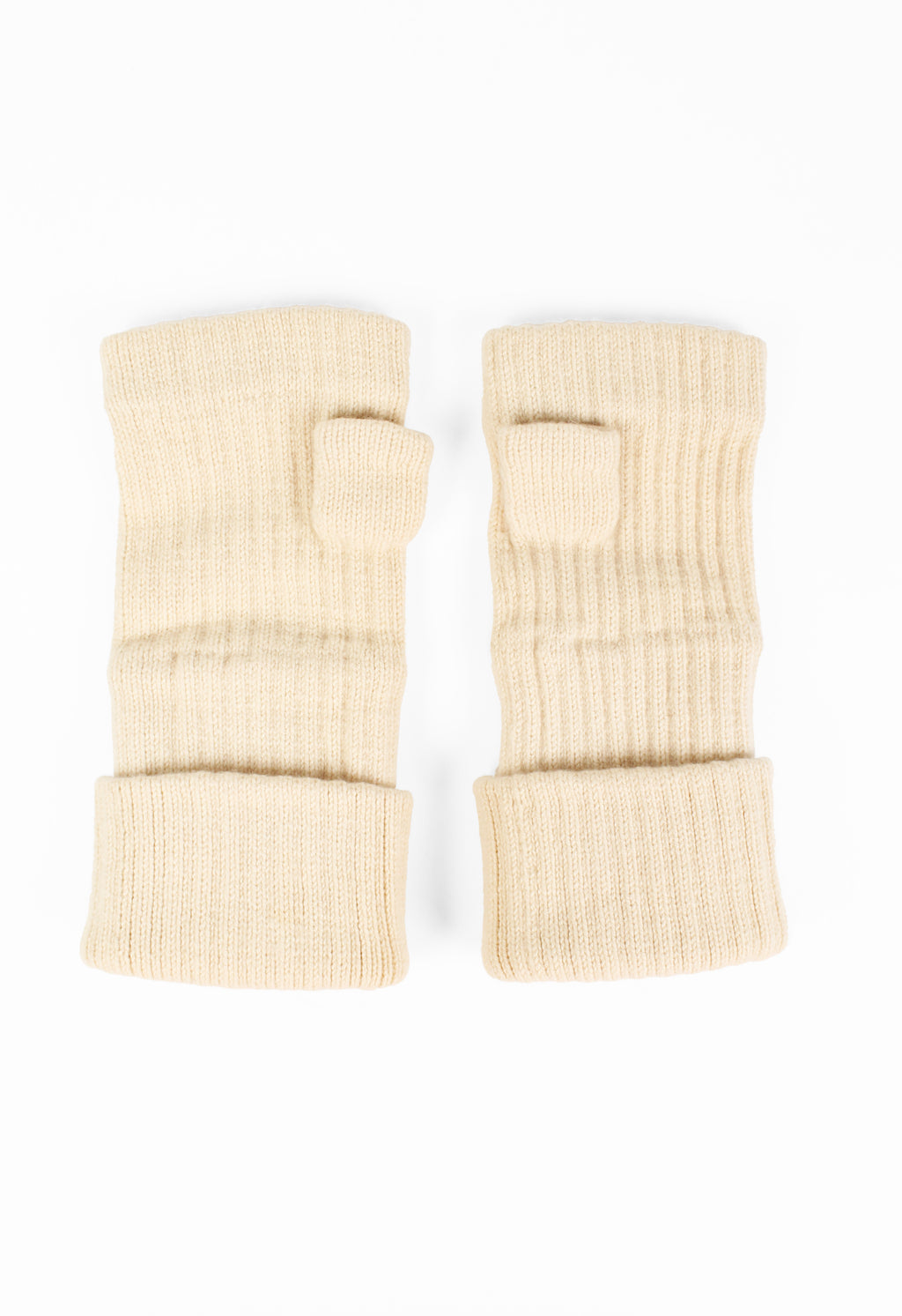 CHANEL SPORT CASHMERE FINGERLESS GLOVES