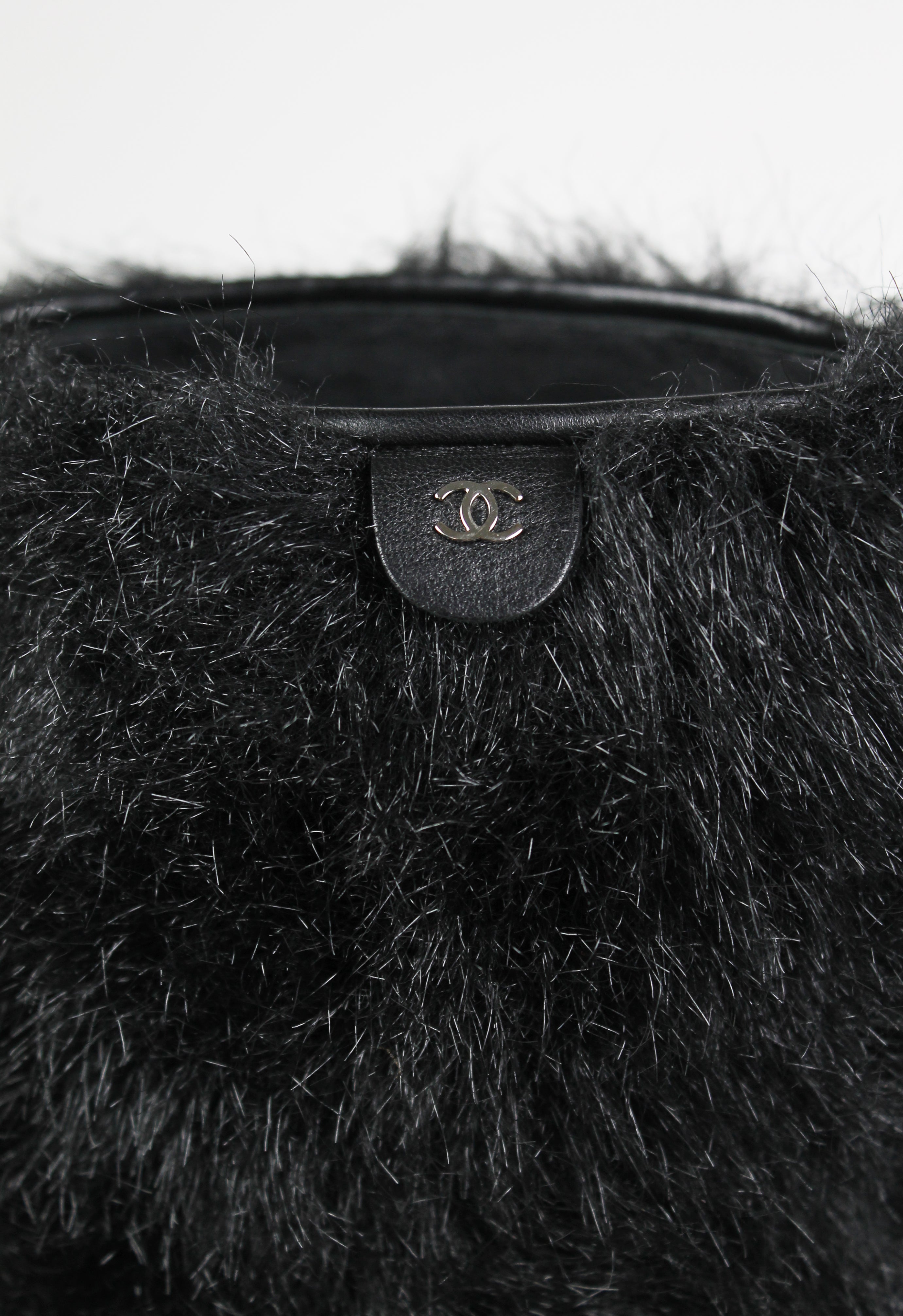 CHANEL FW 2010 KNEE HIGH YETI ICE BLOCK BOOTS