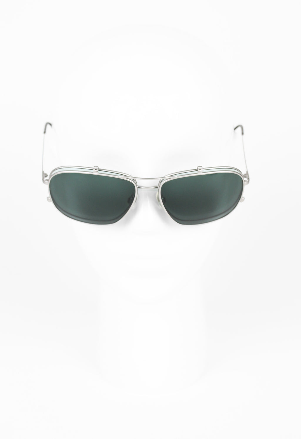 CHANEL FLIP UP AVIATOR SUNGLASSES