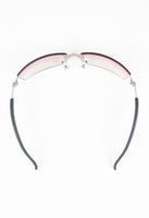 CHANEL 2000'S PINK GRADIENT SPORT SUNGLASSES