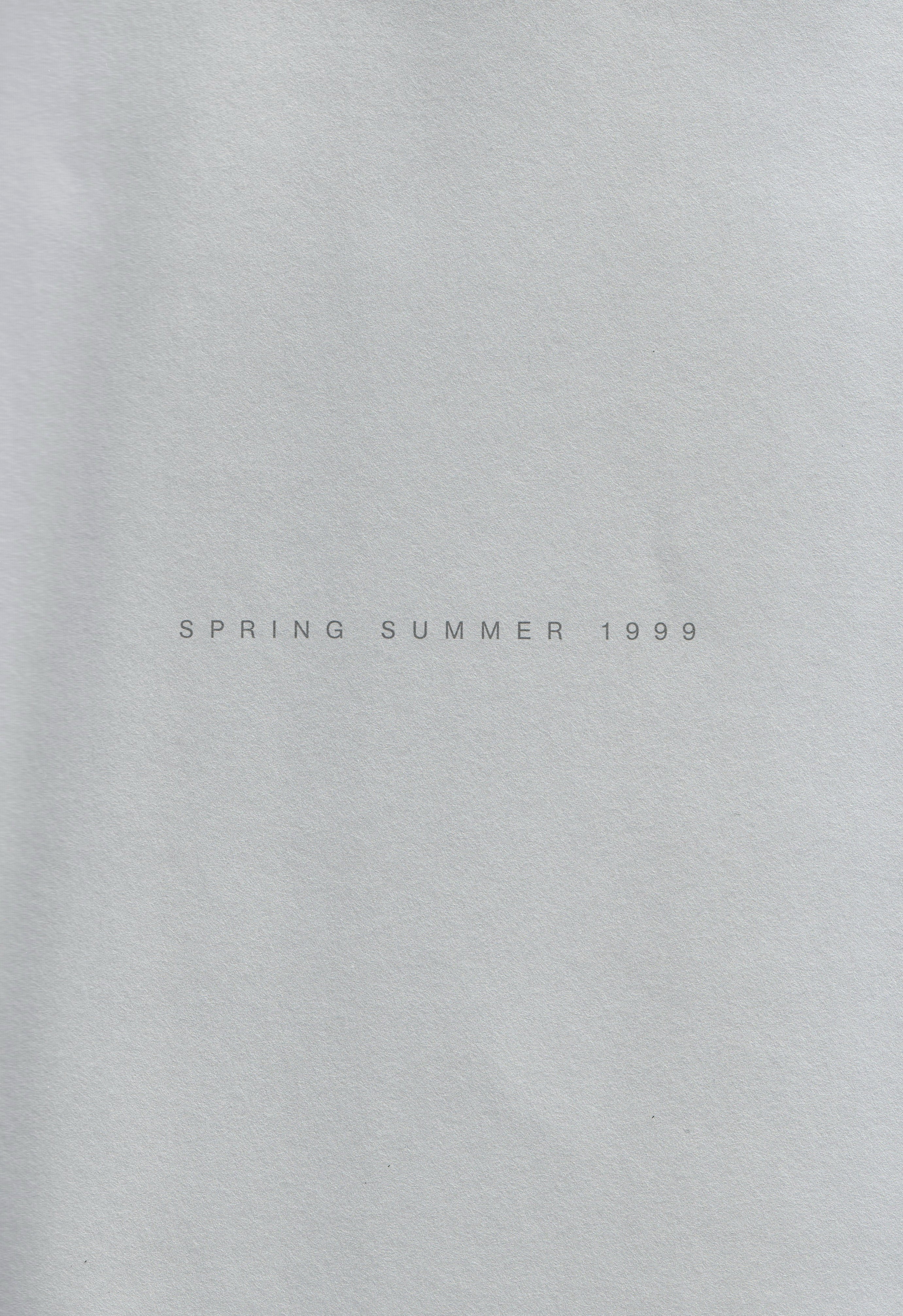 CHANEL SS 1999 LOOKBOOK BY KARL LAGERFELD