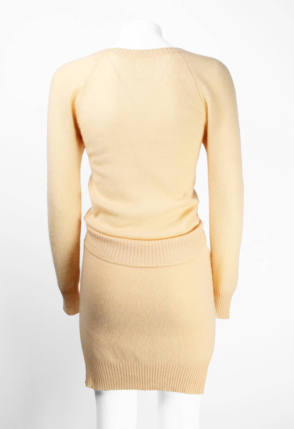 CHANEL SS 2005 DOUBLE CASHMERE KNIT