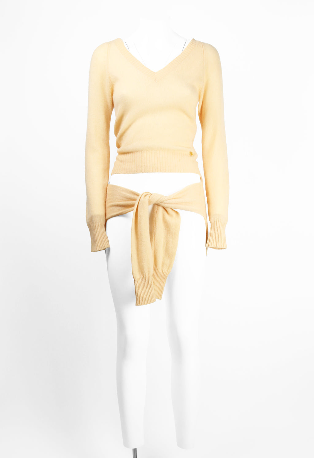 CHANEL SS 2005 DOUBLE CASHMERE KNIT