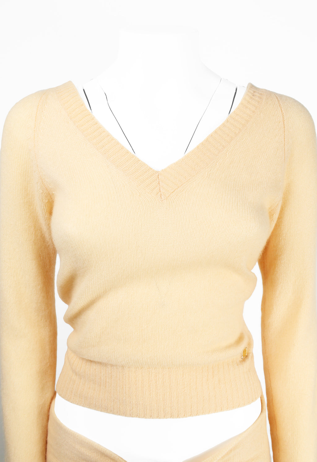 CHANEL SS 2005 DOUBLE CASHMERE KNIT