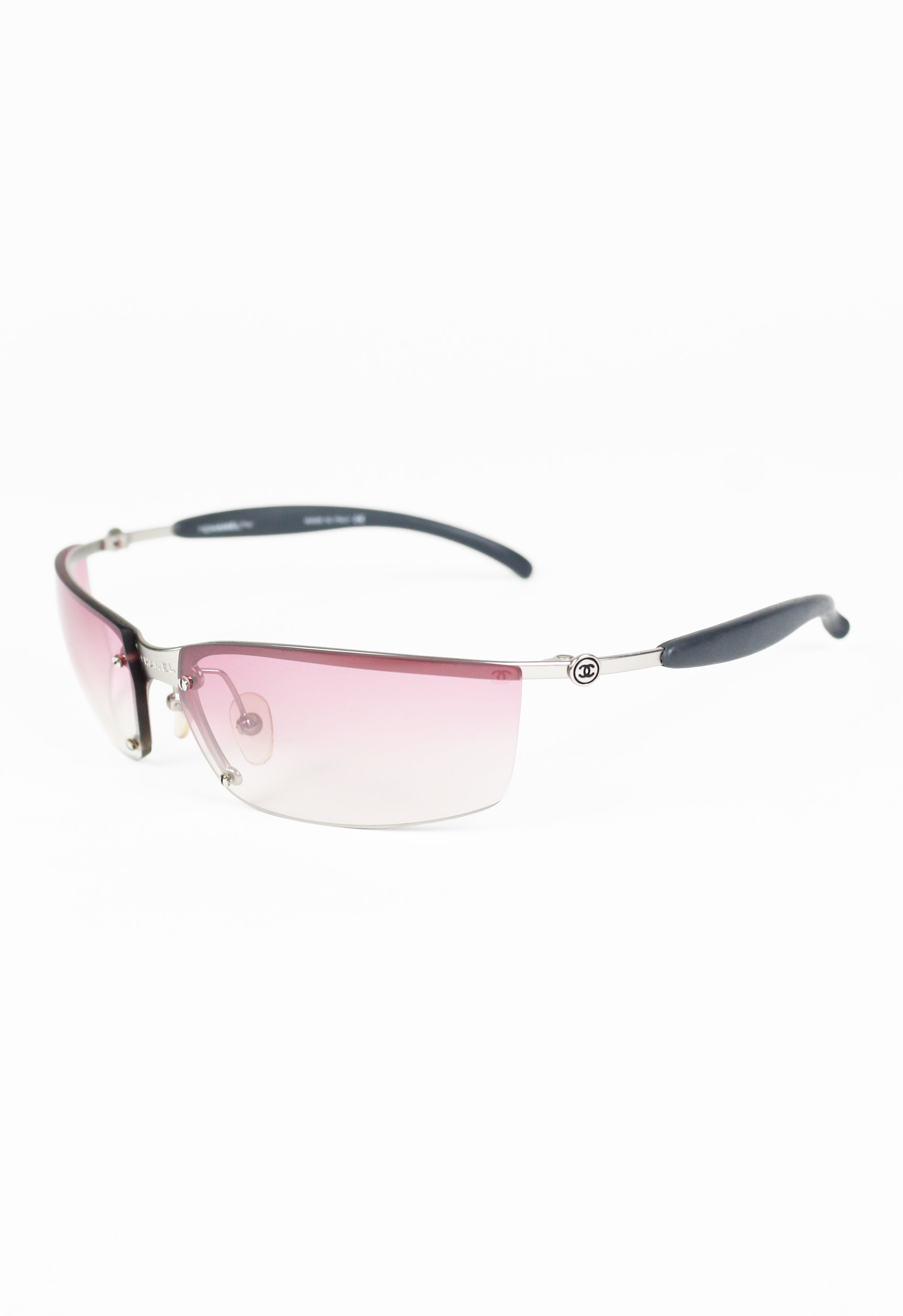 CHANEL FW 2000 PINK GRADIENT SPORT SUNGLASSES