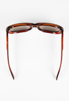 CHRISTIAN DIOR FALL 1973 COUTURE XXL ORANGE BUBBLE SUNGLASSES