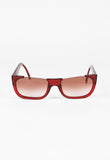 CHRISTIAN DIOR SS 1988 TOPLESS RED SUNGLASSES