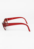 CHRISTIAN DIOR SS 1988 TOPLESS RED SUNGLASSES