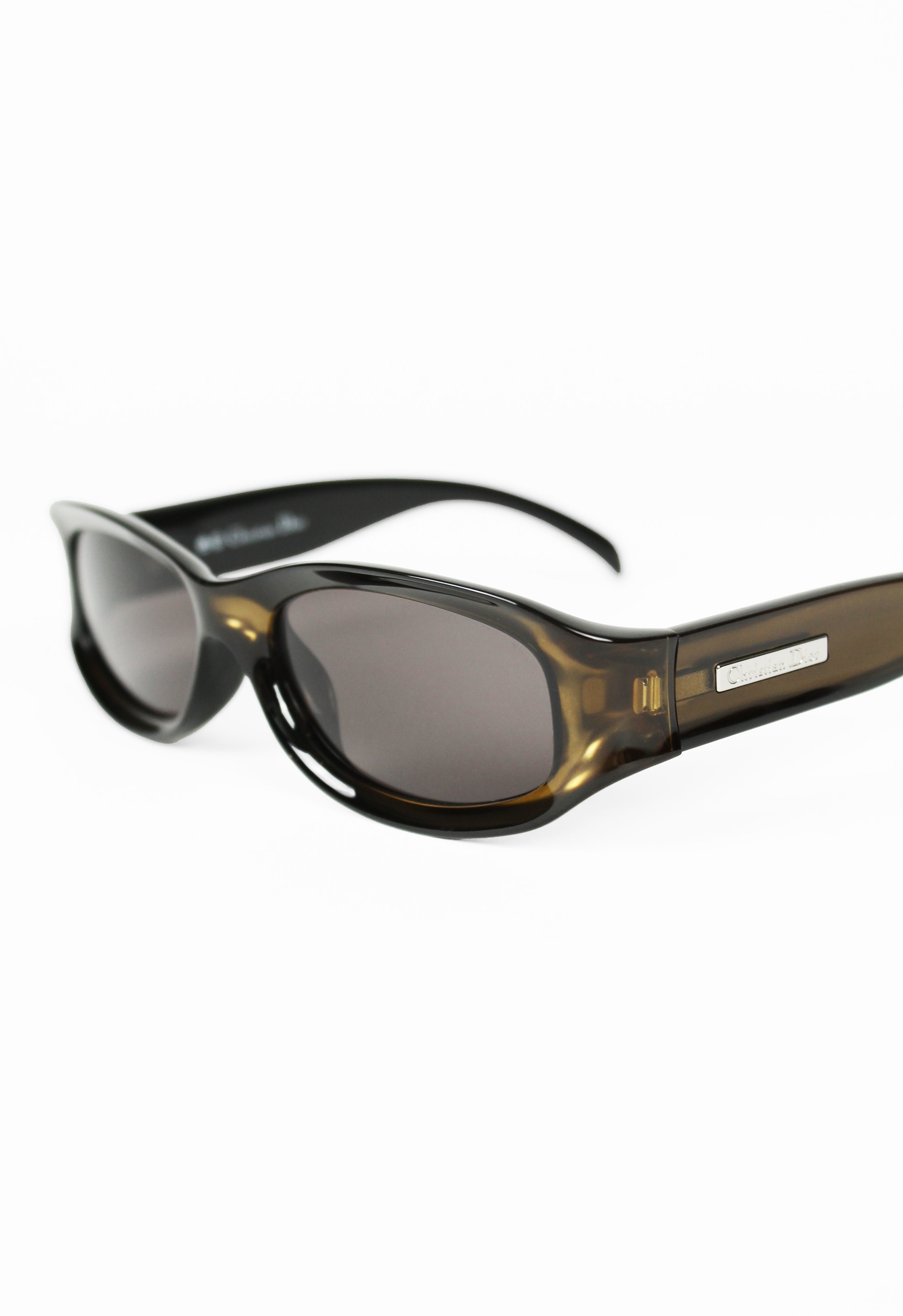 CHRISTIAN DIOR JOHN GALLIANO 1990'S TWO TONE BOLD SUNGLASSES