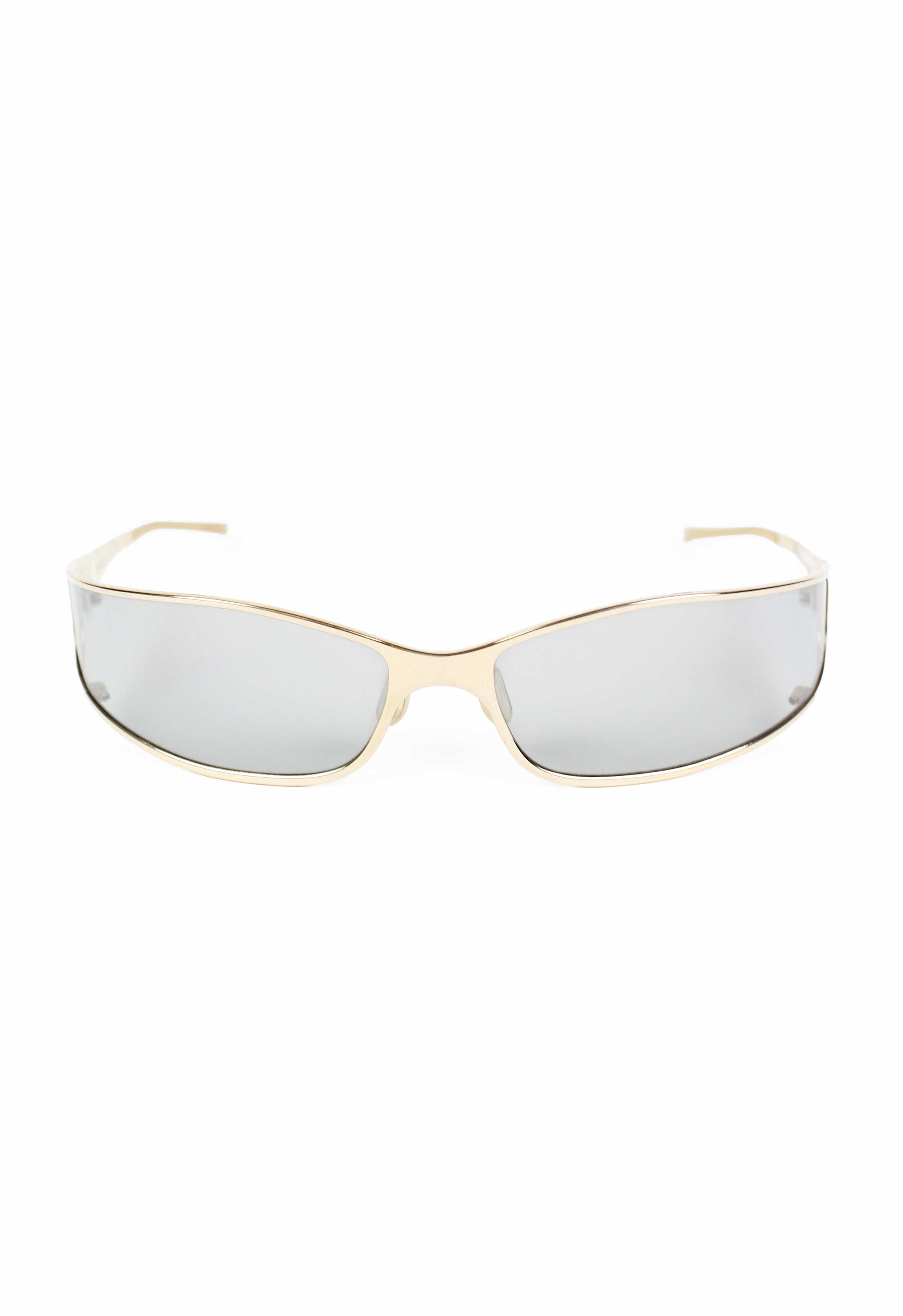 CHRISTIAN ROTH 2000 TITANIUM WRAPAROUND SUNGLASSES