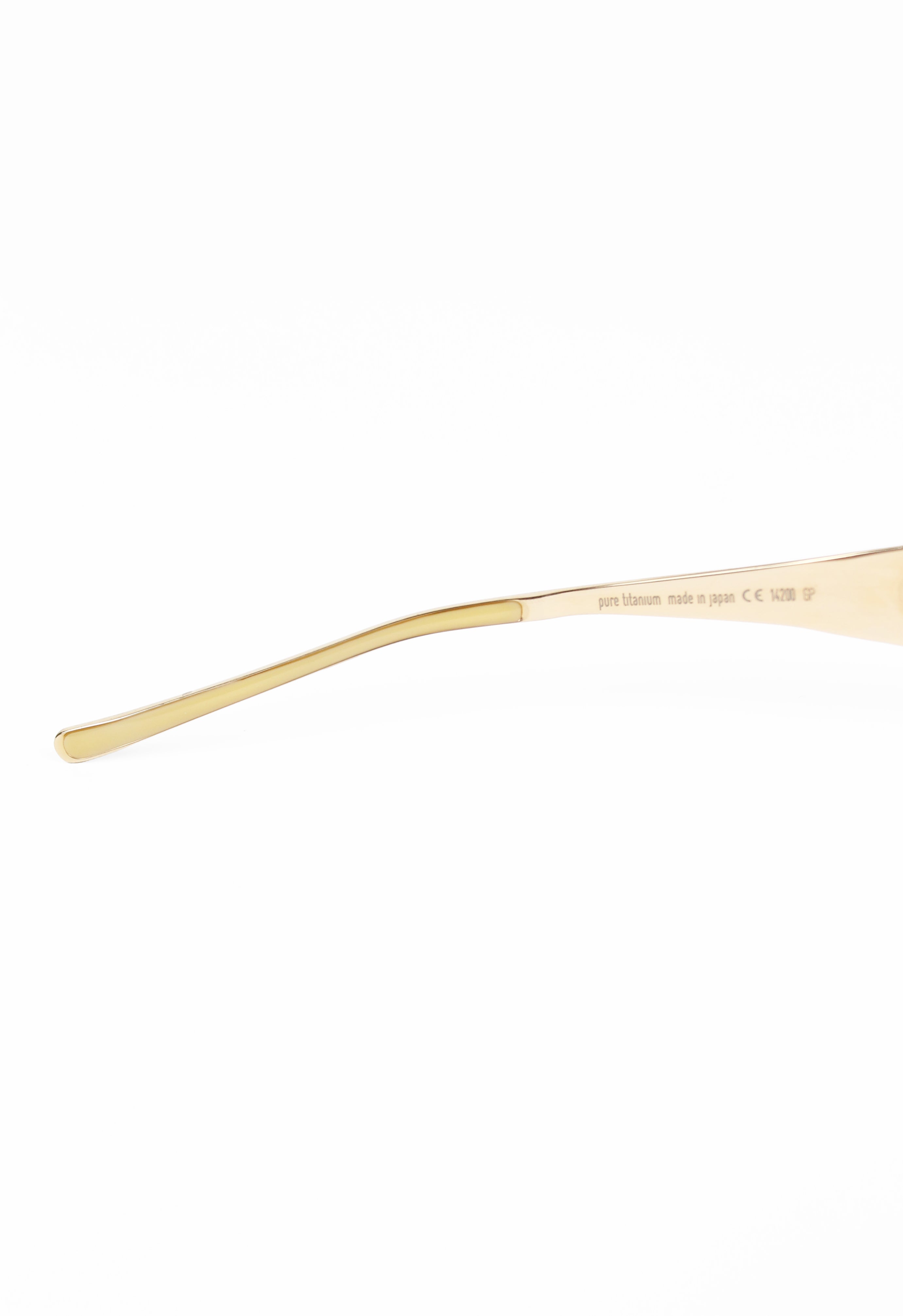 CHRISTIAN ROTH 2000 TITANIUM WRAPAROUND SUNGLASSES