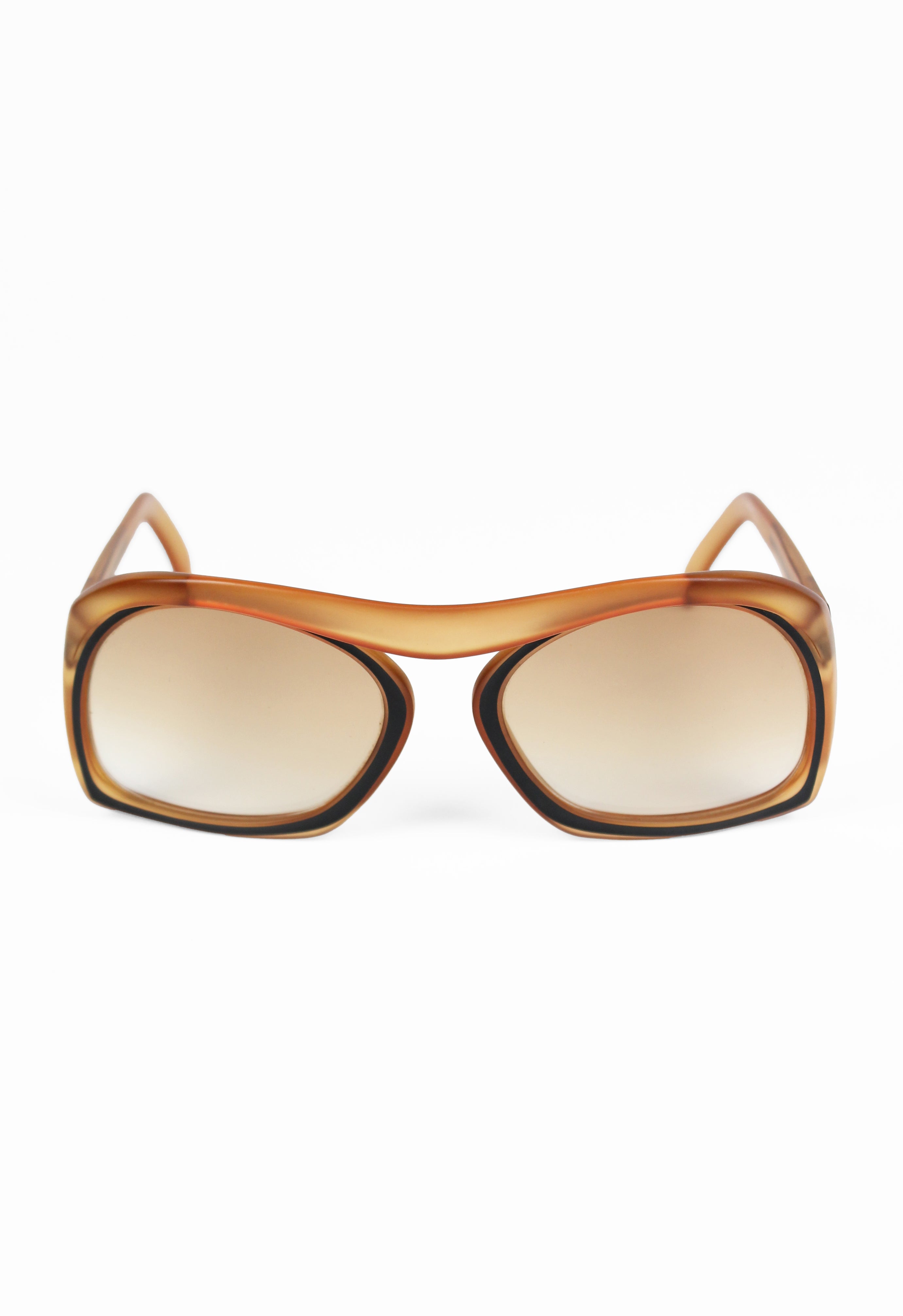 CHRISTIAN DIOR 1970'S XL SPACE AGE SUNGLASSES