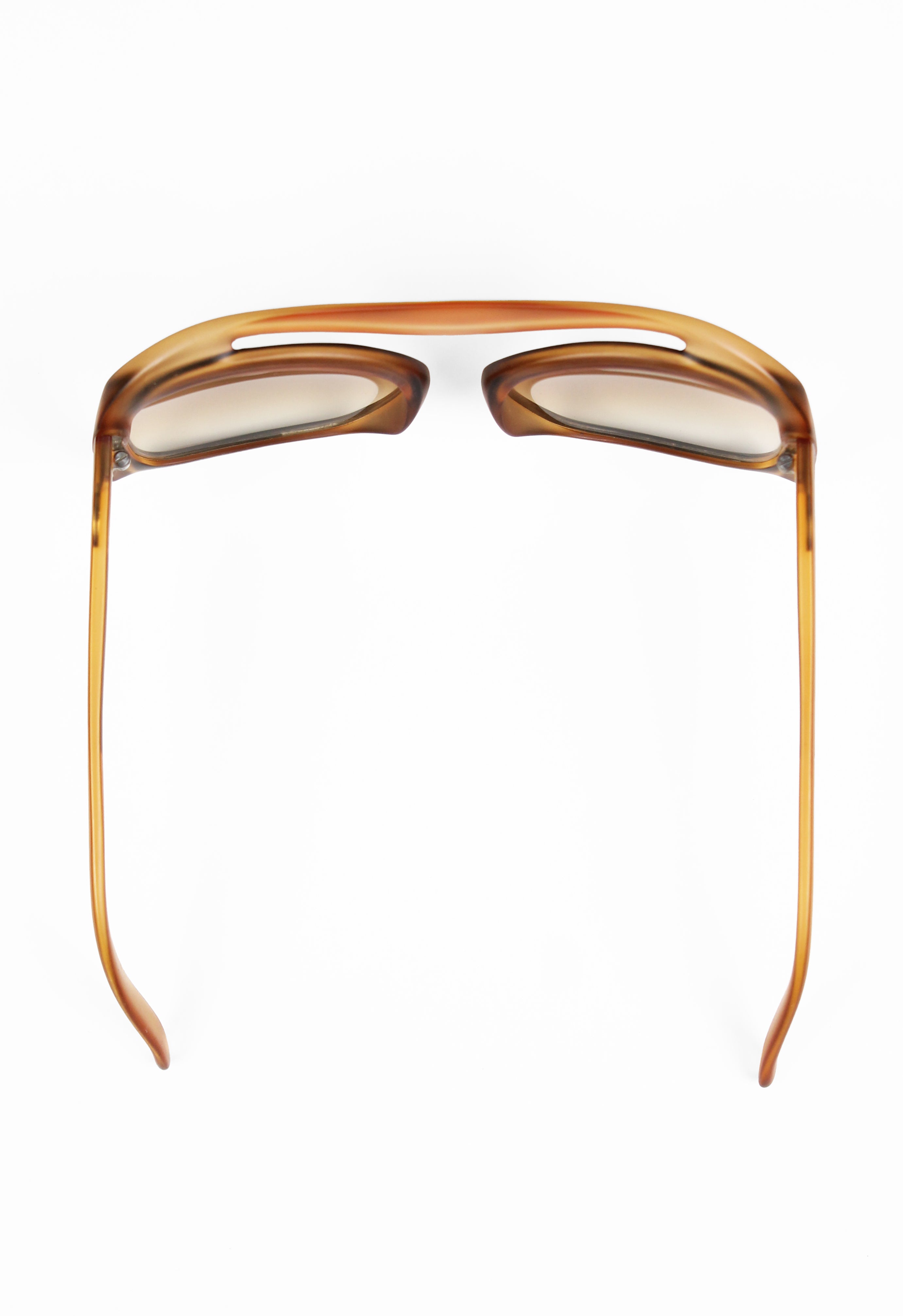 CHRISTIAN DIOR 1970'S XL SPACE AGE SUNGLASSES