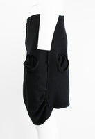 CHRISTOPHER NEMETH 1980'S CURVED POCKET SHORTS