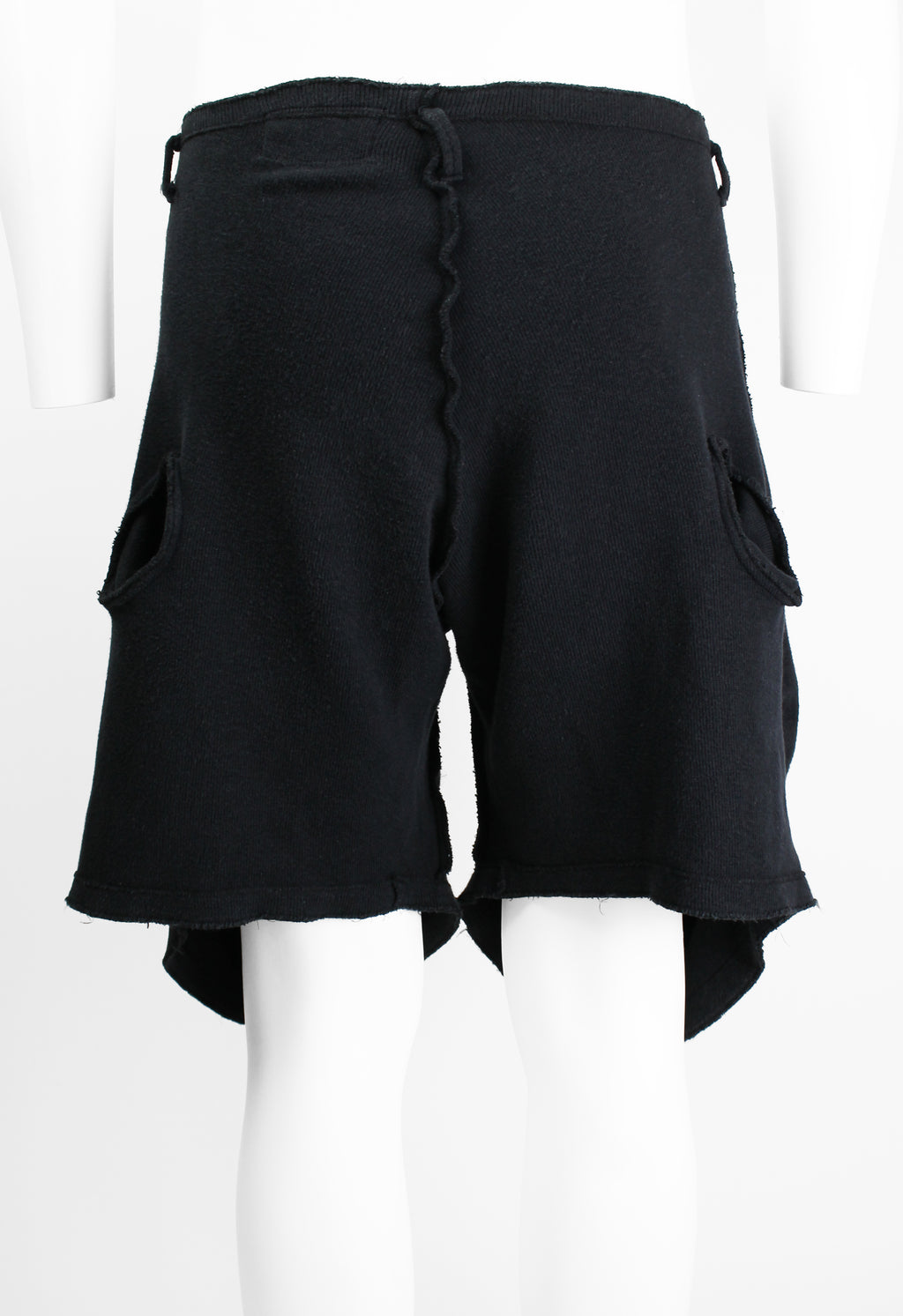 CHRISTOPHER NEMETH 1980'S CURVED POCKET SHORTS