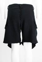 CHRISTOPHER NEMETH 1980'S CURVED POCKET SHORTS