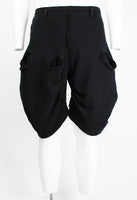 CHRISTOPHER NEMETH 1980'S CURVED POCKET SHORTS