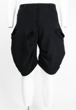 CHRISTOPHER NEMETH 1980'S CURVED POCKET SHORTS