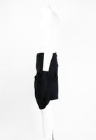 CHRISTOPHER NEMETH 1980'S CURVED POCKET SHORTS