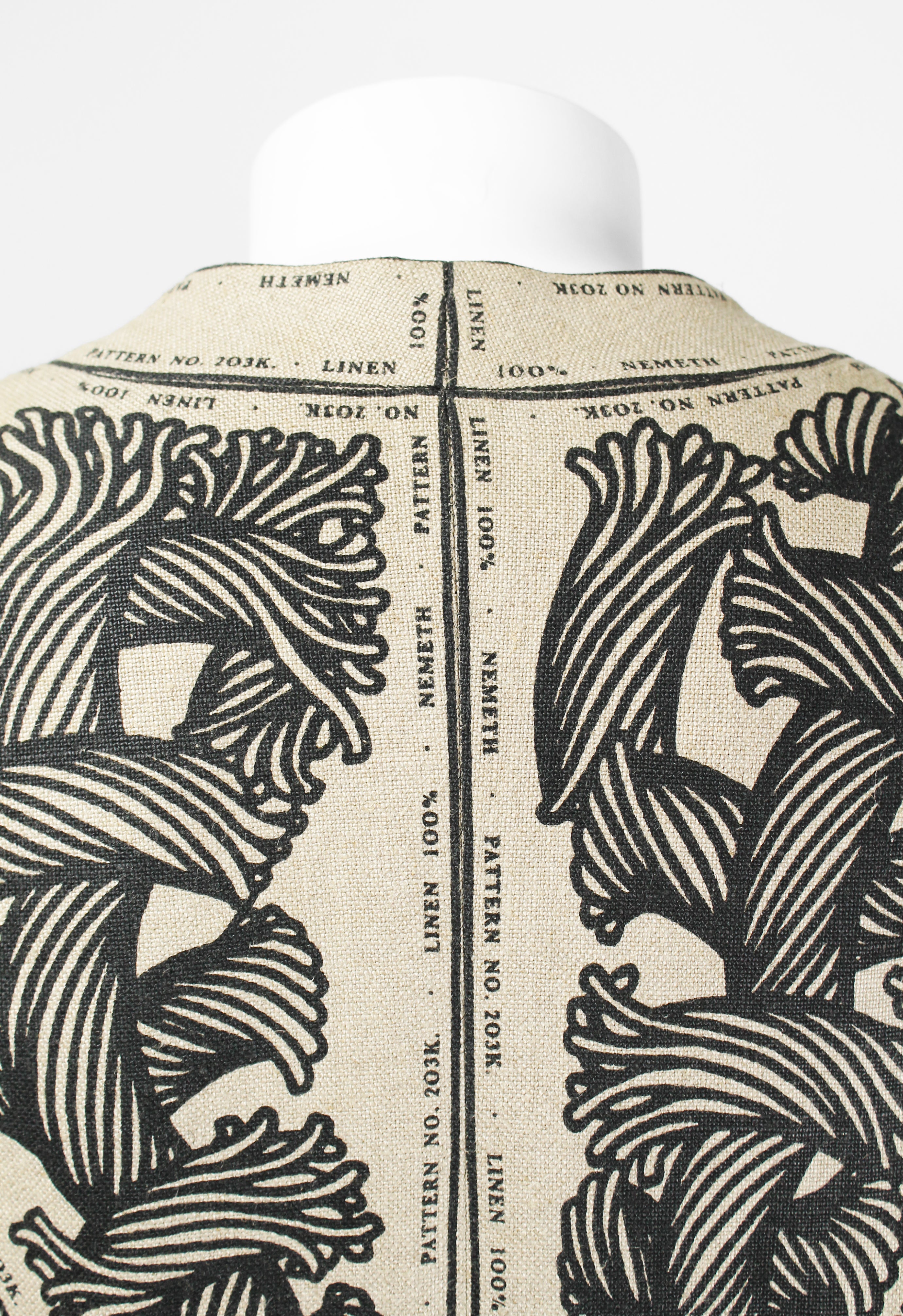 CHRISTOPHER NEMETH LINEN ROPE JACKET