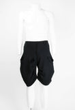CHRISTOPHER NEMETH 1980'S CURVED POCKET SHORTS