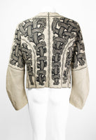 CHRISTOPHER NEMETH LINEN ROPE JACKET