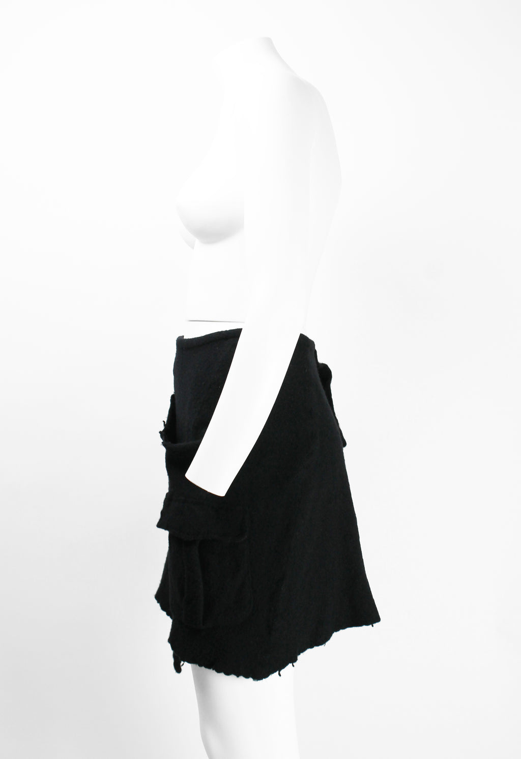 COMME DES GARCONS FW 1994 CROPPED WOOL JACKET AND SKIRT SET