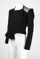 COMME DES GARCONS FW 2004 DARK ROMANCE CORSET JACKET